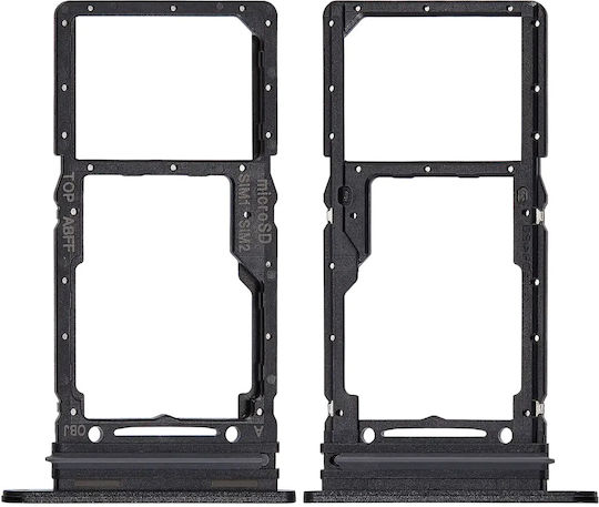 Dual SIM Kartenhalter Samsung Galaxy A26 5G A266 2025 Schwarz