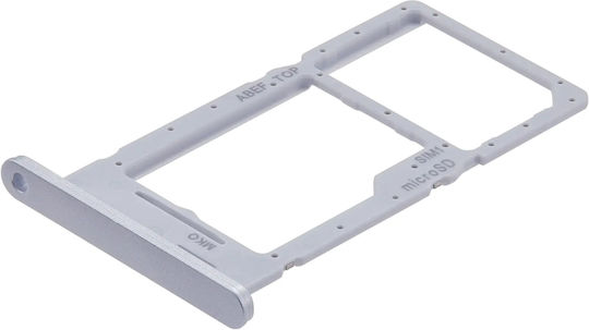 Einzelner SIM-Kartenhalter Samsung Galaxy A25 5G A256 2023 Fantasie Blau