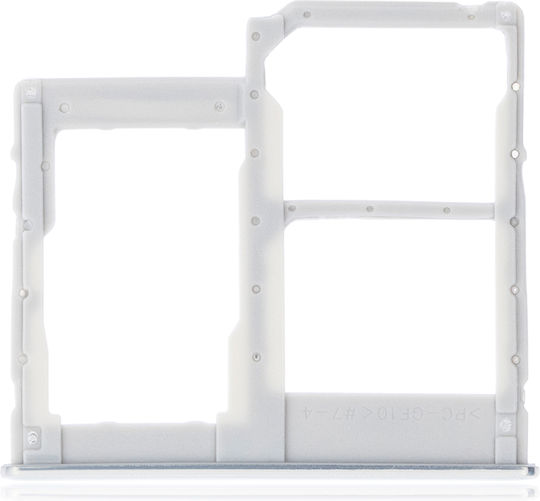 Dual Sim Card Tray Samsung Galaxy A40 A405 2019 White