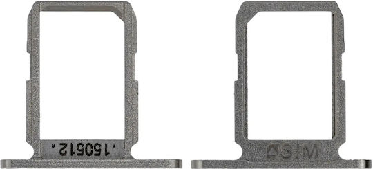 Sim Card Tray Samsung Galaxy S6 Gray