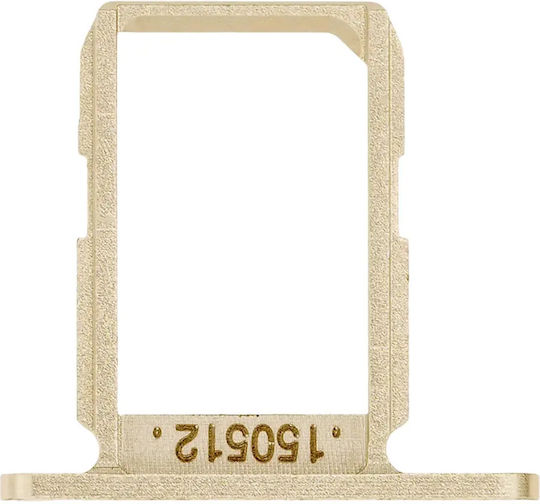 Sim Card Tray Samsung Galaxy S6 Gold