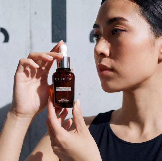 Chrissie Renovacell Glycolsäure 10% Gesichtspeeling 10% Glycolsäure Glanz & Erneuerung 30ml