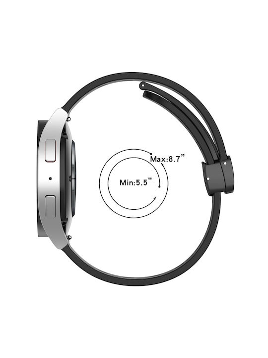 Каишка Garmin Forerunner 255 265 Vivoactive 4/venu 2 22mm Силиконова Магнитна Закопчалка Starlight