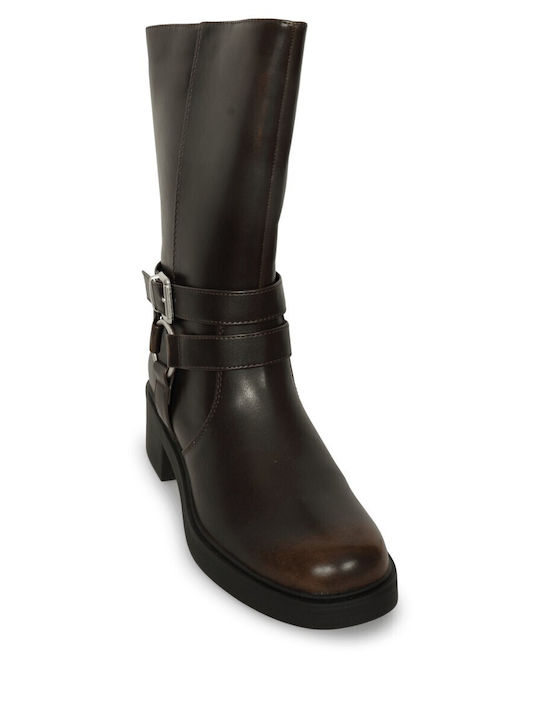 Damen Stiefeletten Braune