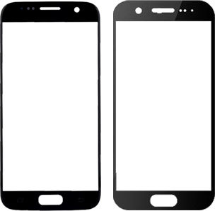 Front Glass Only Samsung Galaxy S7 Black Onyx