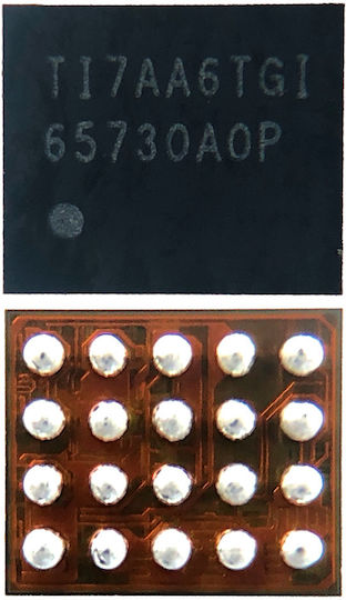 Display Driver Chestnut Controller Ic Iphone 5c 5s 6 6 Plus 6s 6s Plus 7 7 Plus 8 8 Plus Xr U3 U1501 U4000 U3703 Ti 65730a0p 20 Pins
