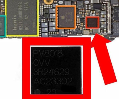 Power Management Ic Small Iphone 5c 5s Pm8018 U2_rf