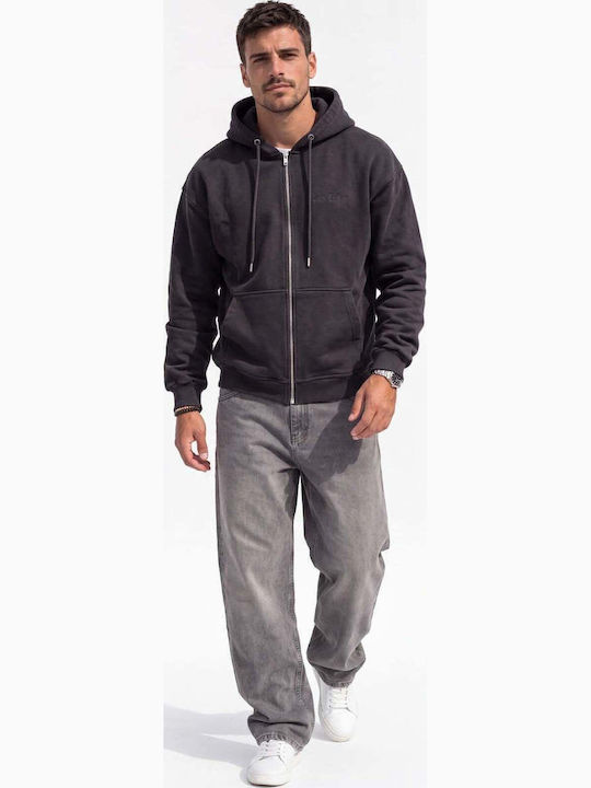 Cardigan With Black Hood