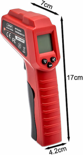 Andowl Q-HW2 Infrarot- und Laserthermometer Für Temperaturen Bis 50°C Mit Verhältnis Von Abstand Zum Ziel 12:1