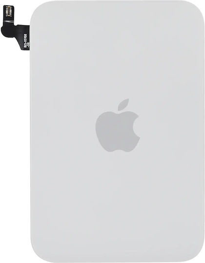 Sticlă Spate Cu Magnet Magsafe Nfc Și Lanternă Flex Iphone 17 Pro Original Argintiu