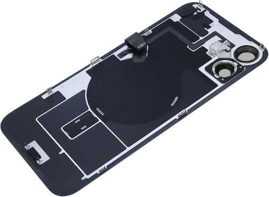Sticlă Spate Cu Magneți Magsafe Și Nfc Și Flex Lanterna iPhone 16 Plus Original Alb