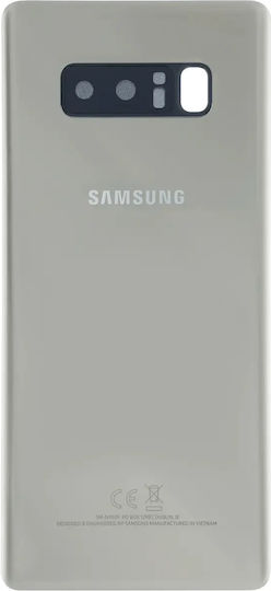 Geam Spate Lentilă Cameră Samsung Galaxy Note 8 Pachet Service Auriu