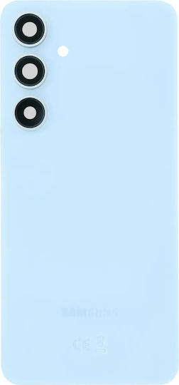 Back Cover Glas Kameraobjektiv Samsung Galaxy S24 Fe Service Pack Blau