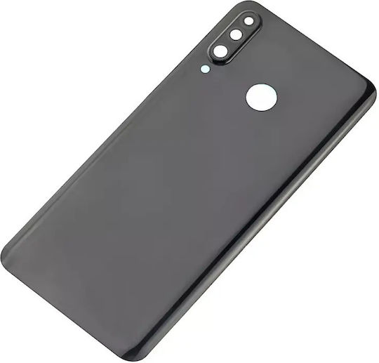 Rückseitenabdeckung Glas Kamera Linse Huawei P30 Lite Nova 4e 6GB RAM Ohne Logo Mitternachts Schwarz