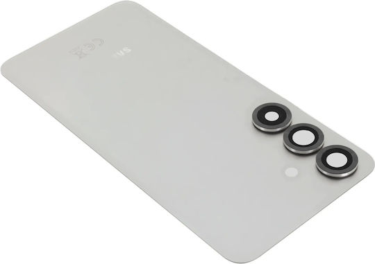 Back Cover Glass Kameraobjektiv Samsung Galaxy S25 5G Service Pack Silber Schatten