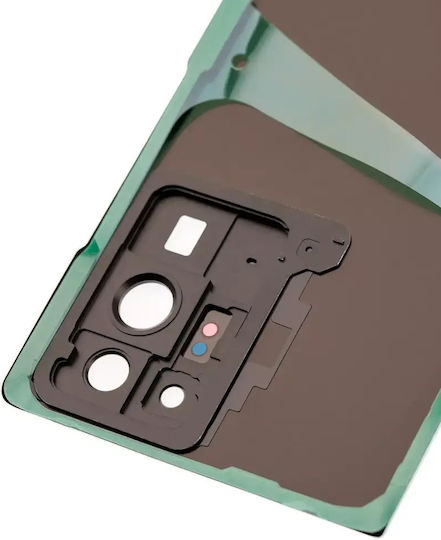 Back Cover Glass Camera Lens Samsung Galaxy Note 20 Ultra Service Pack Mystic Black