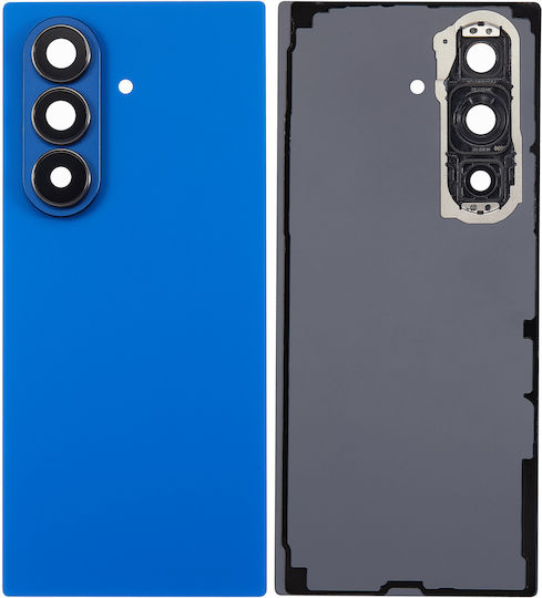 Back Cover Glass Camera Lens Samsung Galaxy Z Fold 7 5g No Logo Aftermarket Plus Blue Shadow