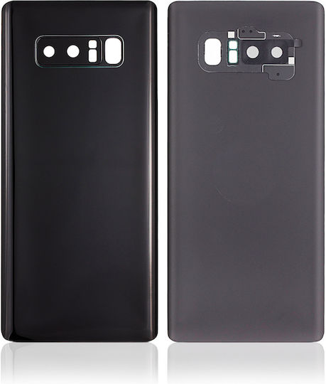 Задно Стъкло Капак Обектив Камера Samsung Galaxy Note 8 Сервизен Комплект Полунощно Черен