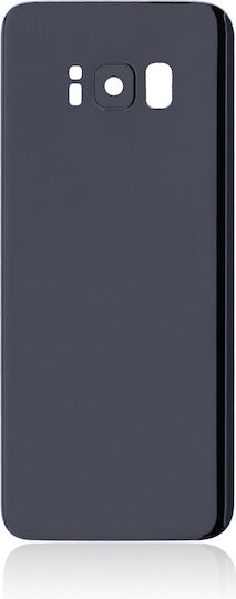 Back Cover Glass Kameraobjektiv Samsung Galaxy S8 Service Pack Mitternachts-Schwarz