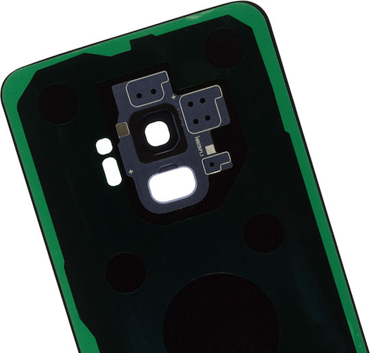 Sticlă Spate Lentilă Cameră Samsung Galaxy S9 Fără Logo Aftermarket Plus Titanium Gri