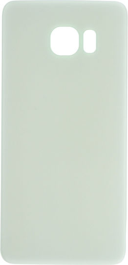 Back Cover Glass Samsung Galaxy S6 Edge Plus No Logo Aftermarket Plus White Pearl