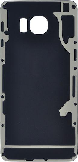 Back Cover Glass Samsung Galaxy S6 Edge Plus No Logo Aftermarket Plus White Pearl