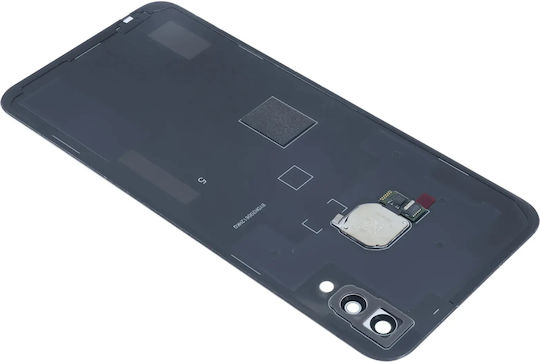 Задно Стъкло Капак Huawei P20 Lite 2018 Сервизен Комплект Полунощно Черен