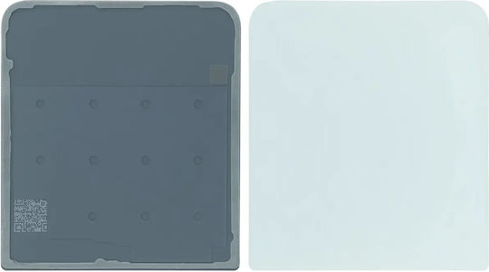 Bottom Back Cover Glass Samsung Galaxy Z Flip 3 5g Service Pack White
