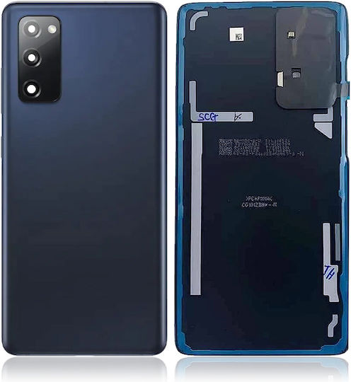 Back Cover Glass Camera Lens Samsung Galaxy S20 Fe Service Pack Cloud Navy