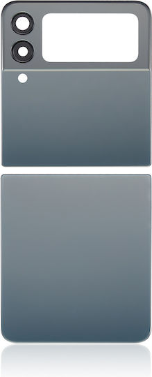 Unterer Rückseitenabdeckung Glas Samsung Galaxy Z Flip3 5G Service Pack Grün