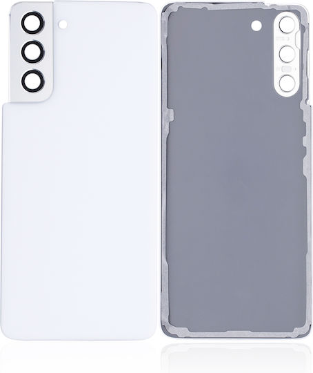 Задно Стъкло Капак Обектив Камера Samsung Galaxy S21 5g Сервизен Пакет Фантомно Бял