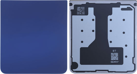 Bottom Back Cover Glass Samsung Galaxy Z Flip 7 5g Service Pack Blue