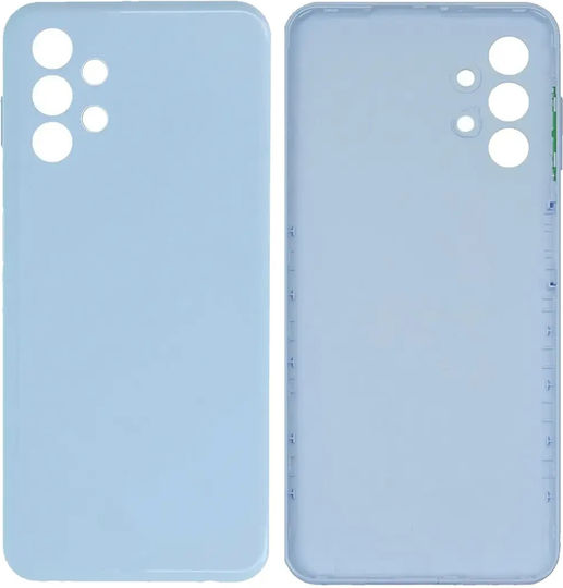 Rückseitiges Glasabdeckung Samsung Galaxy A13 4G A135 2022 Service Pack Blau