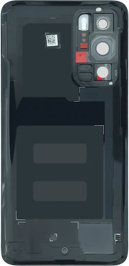 Задно Стъкло Капак Huawei P40 2020 Сервизен Пак Черен