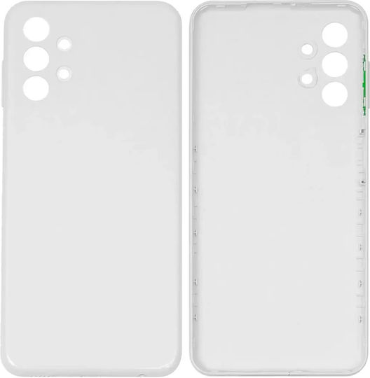 Back Cover Glass Samsung Galaxy A13 4g A135 2022 Service Pack White