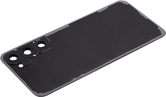 Back Cover Glas Kameraobjektiv Samsung Galaxy S23 Plus 5G Kein Logo Aftermarket Plus Phantom Schwarz
