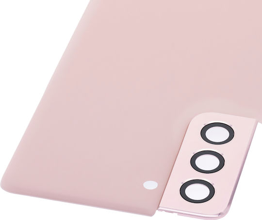 Rückseitiges Glas Kameraobjektiv Samsung Galaxy S21 5G Service Pack Phantom Rosa