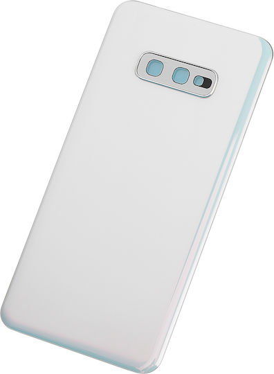 Back Cover Glass Camera Lens Samsung Galaxy S10e Service Pack Prism White