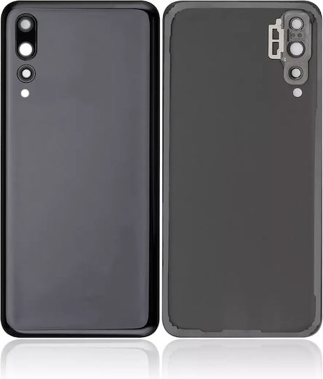 Back Cover Glass Camera Lens Huawei P20 Pro Black