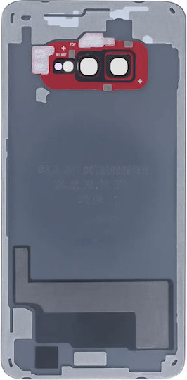 Sticlă Spate Capac Lentilă Cameră Samsung Galaxy S10e Pachet Service Roșu