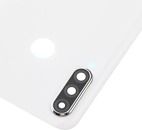 Rückseitiges Glas Kameraobjektiv Huawei P30 Lite Nova 4e 4 GB RAM Ohne Logo Perlmutt Weiß