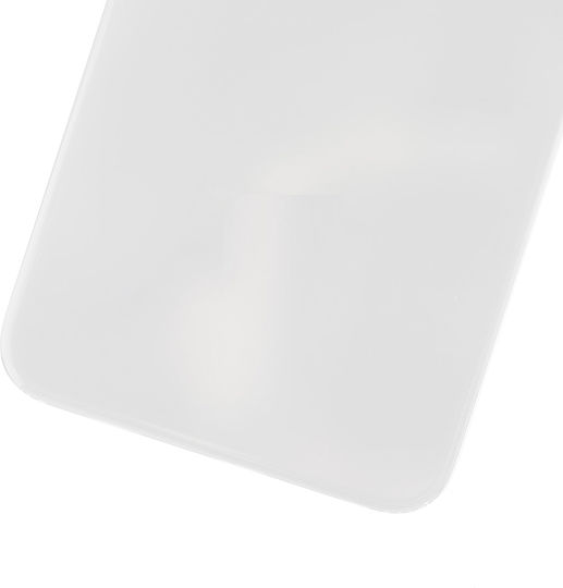 Back Cover Glass Iphone X No Logo Silver