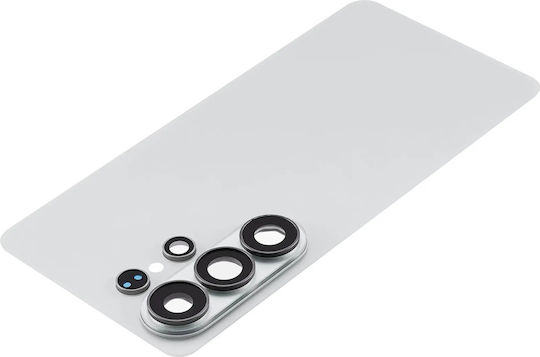Back Cover Glass Camera Lens Samsung Galaxy S26 Ultra Aftermarket Plus White