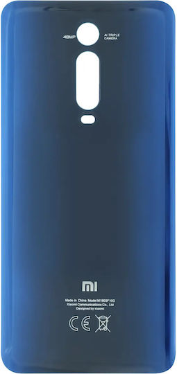 Sticlă Spate Xiaomi Mi 9t Originală Oem Albastru Gheață