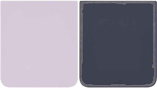 Bottom Back Cover Glass Samsung Galaxy Z Flip 5 Service Pack Lavender