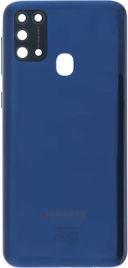 Заден Капак Камера Леща Samsung Galaxy M31 M315 2020 Сервизен Комплект Син