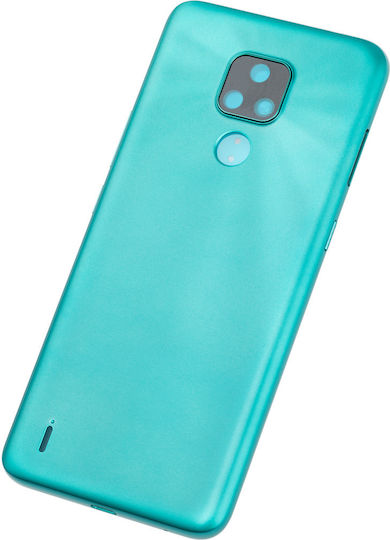 Back Cover Glass Motorola Moto E7 Xt2095 2020 Aqua Blue