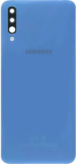 Back Cover Camera Lens Samsung Galaxy A70 A705 2019 Service Pack Blue