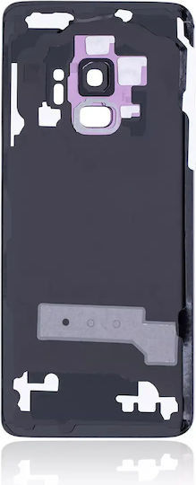 Rückseitiges Glas Kameraobjektiv Samsung Galaxy S9 Service Pack Lila Purpur