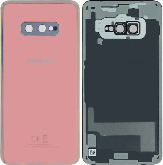 Sticlă Spate Carcase Telefoane Mobile Samsung Galaxy S10e Service Pack Prism Argintiu